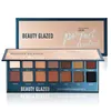 Schoonheid geglazuurde matte oogschaduw pallete 14 kleur glitter oogschaduw make-up palet warm lichtgevend mooi make-up pallete