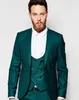 Nieuwe Collectie Bruidegom Tuxedos GroomsMensHawl Lape Vent Slim Pakken Fit Best Man Pak Bruiloft / Herenpakken Bruidegom (Jas + Broek + Vest + Tie) NO: 53