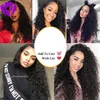 Celebrity style 180 Density kinky curly Synthetic Lace Front Wig Heat Resistant Fiber Long Loose Curly Wigs For black Women4518538