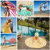 Striped Printed Beach Handduk Travel Badtorkning Sport Swiming Bath Body Yoga Mat Stripe Beach Handduk OOA4670