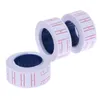 10x Papier Tag Prijs Label Sticker Enkele Rij voor MX-5500 Prijs Gun Labeller 21mmx12mm PTSP