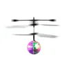 Newly Sensor Aircraft Baby LED Flying Toy Ball Novelty Toys RC Levitated Intelligent Drone Helicopter Ball LED Lighting For Kids G1466477