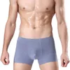 Underpants Solid Mens All-Cotton Unmarked One-Piece Sexy Boxer Shorts 3D-ontwerp Ondergoed Boxers 3XL