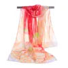 New Silk Chiffon Scarf Wholesale Women's Muslim Lady Spring and Autumn Scarf Patterns Cape Shawl Wrap Summer Beach Cover