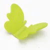 Nouveau Mode Multicolore Papillon Forme Silicone Pot Titulaire Résistant À La Chaleur Gants Plat Plateau Clip Cuisine Outil LX3753