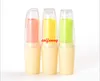 200PCS / Lot Lipstick Tube Lip Balm Containers Tom Kosmetiska behållare Lotion Container Lim Stick Clear Travel Bottle