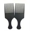 Pettine afro Spazzola per capelli ricci Parrucchiere Styling Denti lunghi Styling Pick F1102