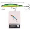 Nuovo piatto Sided Laser Crankbait 10cm 85g Piccolo Lip Wobbler Minnow Fishing Lure Bass Crankbaits8560349