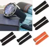 20mm Uhrenarmband Männer Frauen Orange Schwarz Wasserdicht Silikon Gummi Uhrenarmbänder Armband Verschluss Schnalle Für Omega Planet-Ocean 311D