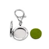 Hund / Cat Paw Keychain Essential Oil Aroma Diffuser Parfym Locket med hummerlås Keychain Keyring med 5 st Free Pads KA61-KA70