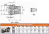 Teile Kostenloser Versand CNC Spindel Spannzange 13PCS ER11 17mm Spannzange und 1PCS ER11A Mutter für maschine Werkzeug Spindel Router Bits