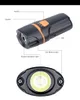 Ny kompakt cykel strålkastare cykelstyrningslampa USB -laddning Led Lantern Torchstrong Light and High Light Working Light Cycling FR5295436
