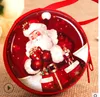 Cross-border tinplate coin purse accessories Christmas pendants multi-color mat jingle bell ornaments