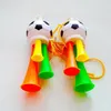 Livraison gratuite Petite corne de football en plastique Mini corne de ravitaillement Haut-parleur à trois tons Jouets pour enfants