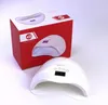 48W Nail Dryer Dual UV LED Nail Lamp Gel Polska Härdningsljus med botten 30s / 60s Timer LCD-skärm Lampa för naglar Nail Torka