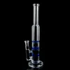 27 cm Höjd DAB Riggar Vatten Pies med 14mm Banger Bowl Piece Straight Tube Bong Triple Percolator Rökning Vatten Bongs 10xx-2