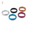 2 pièces/lot en alliage d'aluminium mâle cockrings boucles de verrouillage du pénis retarder l'éjaculation anneaux de pénis anneaux de pénis produits pour adultes jouets sexuels pour hommes B2-2-47