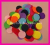 500 pièces 40 cm couleurs assorties tampons de feutre ronds appliques pour fleurs bricolage bijoux ornements 15 pouces cercles non tissés patches3023891