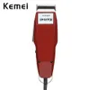 Kemei KM-1400 Electric Hair Trimmer Professionell Hårklippare Haircut Justerbar Blade Hair Cutting Machine Tool + 2 Guide Combs