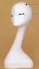 Gloss White Female Manneopins Head Long Neck Model Head Hair Displayer för Wig Hat Scarf utan smink2668942