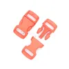100 pcs/lot 3/8 "(10mm) boucles en plastique colorées à dégagement latéral pour Bracelet Paracord