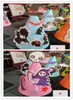 Nowy Halloween Party Decoration Products Cartoon Czarny Kot Kreard Ghost DIY Kapelusz