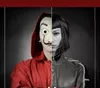 2018 Yeni Cosplay Parti Maskesi La Casa De Papel Yüz Maskesi Salvador Dali Kostüm Film Maske Gerçekçi Cadılar Bayramı Malzemeleri