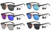 Летние мужские модные солнцезащитные очки в металлической оправе, велосипедные очки, женские уличные солнцезащитные очки с защитой от ветра, велосипедные очки, 9 цветов 9055986