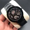 نساء للجنسين يشاهد سيدة شهيرة للرجال الحديثة Qaurtz Fashion Black Ceramic Watch Ladies Nasual Mens Sport Wristwatches221f