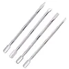 stainless steel nail cuticle pusher