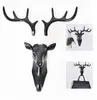 Wall Decor Hooks Antlers American Style Household Decor Hooks Multi-purpose Wall Coat Keys Bags Clothes Hook GA86