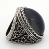 Mode Große Stimmung Stein Ringe Real Vantage Silber überzogene Farbänderung Schmuck für Geschenk RS004-029