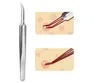 6pcs/set Acne Tweezer Comedo Blackhead Remover Kit Portable Stainless Steel Multifunction Facial Tool Skin Care