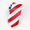 Bandiera USA collo cravatta da uomo Bandiera USA banda da collo Per soldato Prestazioni da palcoscenico Regali natalizi Gratis TNT Fedex