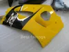 Fairing Kit för SUZUKI GSXR600 GSXR750 SRAD 1996-2000 Svart gul GSXR 600 750 96 97 98 99 00 Fairings HS23