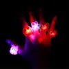 Verjaardagsfeest LED GLOWENDE vinger Stuur Kids speelgoed LED Night Light Birthday Decoration Finger Ring Cartoon Animal Glow in the Dark To7711903