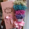 Bouquet di stelle in stile coreano, confezione regalo di fiori secchi, bouquet di nontiscordardime per San Valentino, fidanzate, regalo di laurea di compleanno