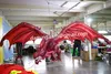 commercio all'ingrosso 4 m di lunghezza di alta qualità decorazione per discoteche gigante può essere leggero ali di drago gonfiabili