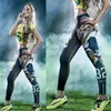 Novità Moda Donna Legging 3D Galaxy Leggings stampati per le donne Allenamento Leggings Pantaloni yoga Stretch Collant Sport Rugby Leggings 4540