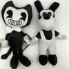 Bendy Boris Alice Angel Plush Ink Machine Miękki nadziewany thriller Figury dla dzieci dorosłych świąteczne prezenty Halloween 30cm4307881