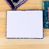 Fashion Sequin Letter Notebook Notepads tickler Books Fashion Office School Supplies Stationery Gift Christmas Gift Free DHL