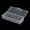 Caixa de armazenamento da caixa de armazenamento da arte do prego de plástico caso para beads jóias comprimidos nail Art Dicas de equipamentos portáteis Novo