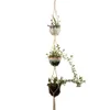 Macrame Plant Hanger 3 Уровень больших корзин для сеялки для внутренней открытой домашней стены Украшения 65INCH7413374