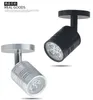 3W5W Dimble LED Spotlight HP Ytmonterad takljus 360 ° Justerbar tak Spot Light Aluminium Track Light Warm White W6206308