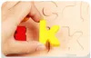 26 st och nummer pussel engelska pedagogiska leksak alfabet A - Z bokstäver utbildningsmatta för barn träleksaker C037