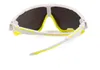 Style Fashion Sport Cycling Eye Sunglasses pour les hommes à l'extérieur Rouding de soleil verres d'éblouissement miroirs de lunettes Cadre des lunettes de soleil3884976