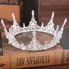 Baroque Vintage Cristal Nuptiale Couronnes Bandeaux Or Bridal Diadèmes Bandeaux De Mariage Diadème Reine Couronne Rétro Tiara De Mariage Cheveux Accessoires