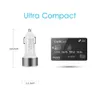 Autolader voor Samsung Galaxy S9/S9 Plus/Note 8/S8/S8 Plus-36W Qualcomm Quick Charge 3.0 2-poorts USB-adapter met 3FT/Feet USB Type C naar A