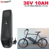 E-Bike Литиевая Батарея 36 В 10Ah + USB 36 В Электрический Батарея Велосипеда Для Bafang / 8fun 250 Вт 450 Вт 600 Вт Двигателя + 2A Зарядное Устройство Бесплатная Доставка