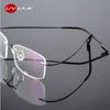 Uvlaik Rimless Óculos de Titânio Quadros Mulheres Homens Flexível Moldura Óptica Prescrição Espetáculo Óculos Óculos Olhos